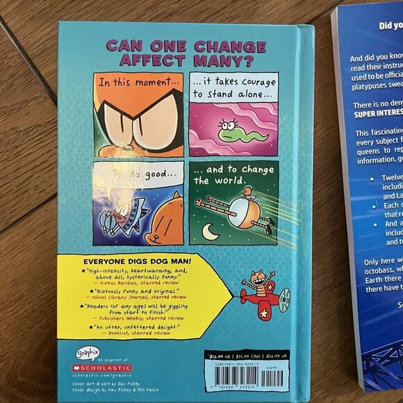 Elementary/ Middle School Kid Book Bundle, Dog Man, I Survived, Bad Guys - Picture 3 of 13